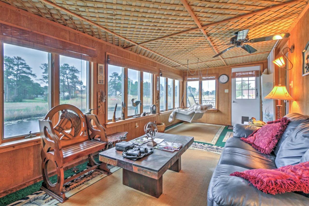 Quaint Chincoteague Island Hideaway With 2 Porches! Villa Exteriör bild