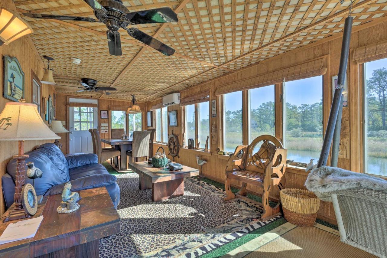 Quaint Chincoteague Island Hideaway With 2 Porches! Villa Exteriör bild